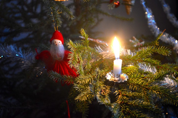Kuusenkynttilä, candle, christmastree