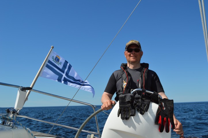 Helteessä purjehtimista vihdoinkin