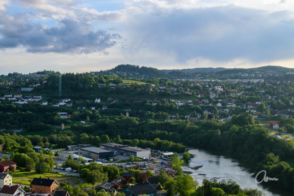 View over Trondheim