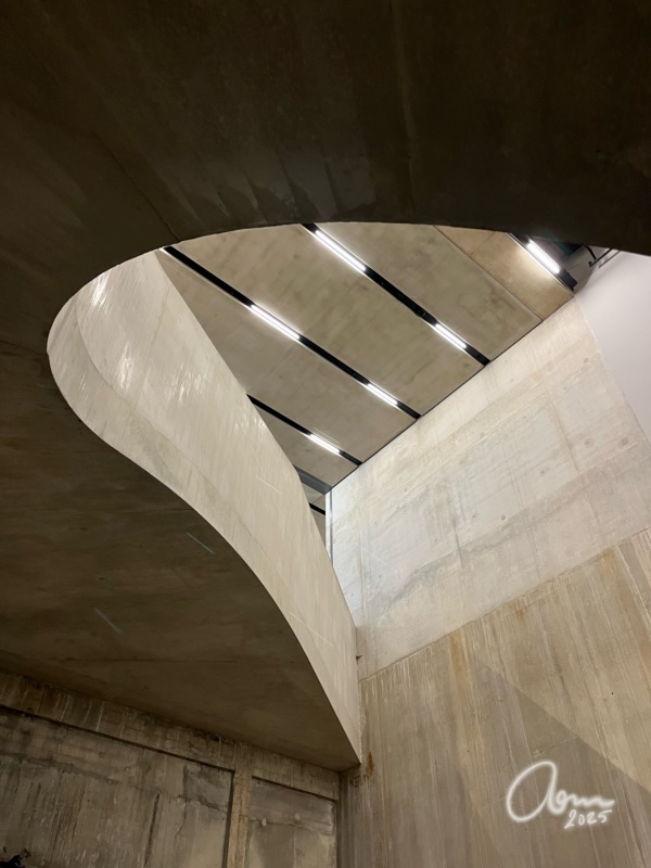 Staircase inside Tate Modern, London