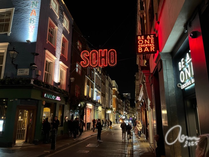 Soho street, London